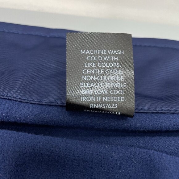 Pro Player Track Jacket Warm Up Athletic Full Zip Stripes Polyester Blue Mens XL - Picture 8 of 11